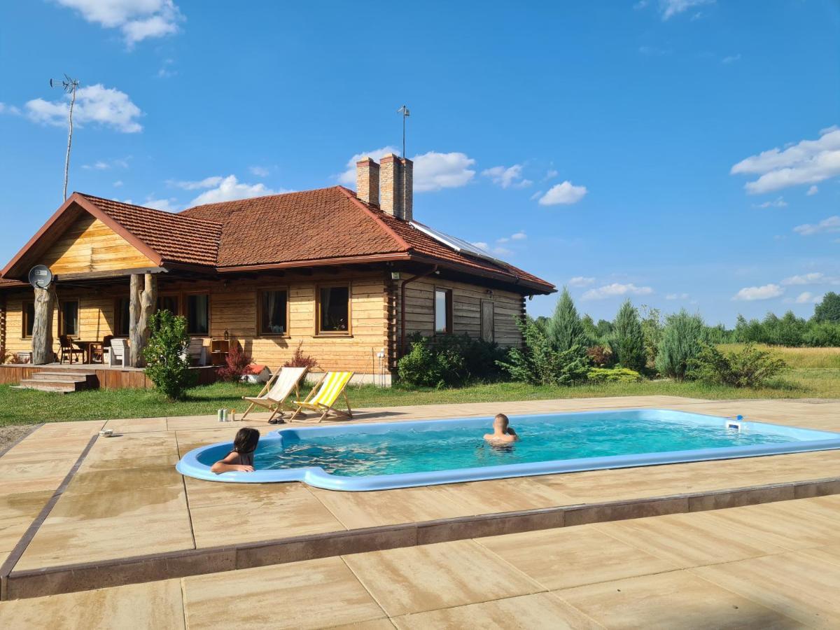 Dworek Ogrodniki, Caloroczny Dom Na Wylacznosc, Basen, Sauna, Las, Staw Rybny, Altana Grillowa, Ognisko, Pianino, Kominek, Piec Chlebowy, Duza Ogrodzona Posesja Tuczna Exteriör bild