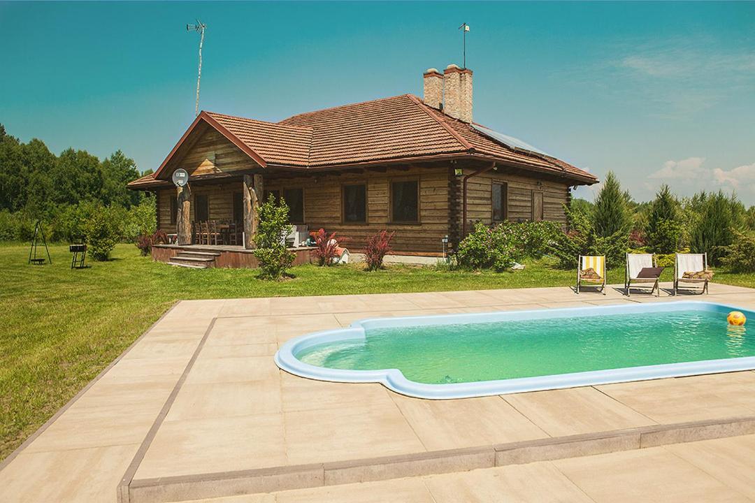 Dworek Ogrodniki, Caloroczny Dom Na Wylacznosc, Basen, Sauna, Las, Staw Rybny, Altana Grillowa, Ognisko, Pianino, Kominek, Piec Chlebowy, Duza Ogrodzona Posesja Tuczna Exteriör bild